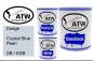 Preview: Dodge, Crystal Blue Pearl, DB / KDB: 1L Lackdose + 1L Klarlack + 500ml Härter - Set, von ATW Autoteile West.